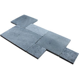 Bluestone Sandblasted & Tumbled 30mm French Pattern
