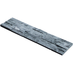 Stone Panel Cloudy Black 600mm x 150mm