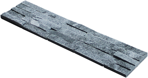 Stone Panel Cloudy Black 600mm x 150mm