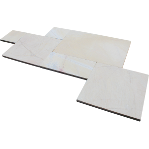 Drifting Sands Marble Sandblasted & Tumbled French Pattern 20mm