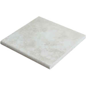 Travertine Paver Ivory Bullnose 406x406x30mm
