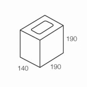 Grey Block (15.03) 150mm Half Length