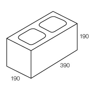 Grey Block (20.01) 200mm Standard