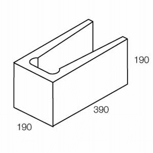 Grey Block (20.18) 200mm Deep Lintel