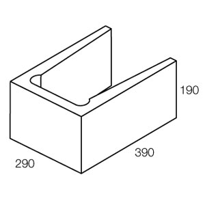 Grey Block (30.18) 300mm Lintel