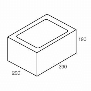 Grey Block (30.925) 300mm Standard Single Core