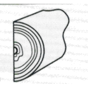 Koppers Log Half 100mm x 1800mm