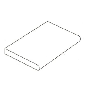 Nustone Bullnose *400 x 250 x 40mm Limestone Finish