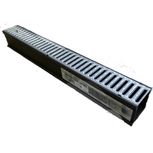 Storm Drain 1m c/w Galvanised Grate