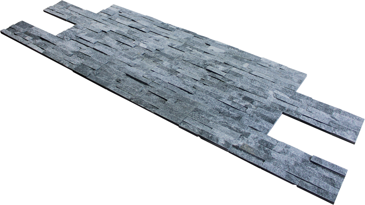 Stone Panel Cloudy Black 600mm x 150mm - Image 2