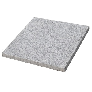 Granite Paver 400x400x30mm Silver