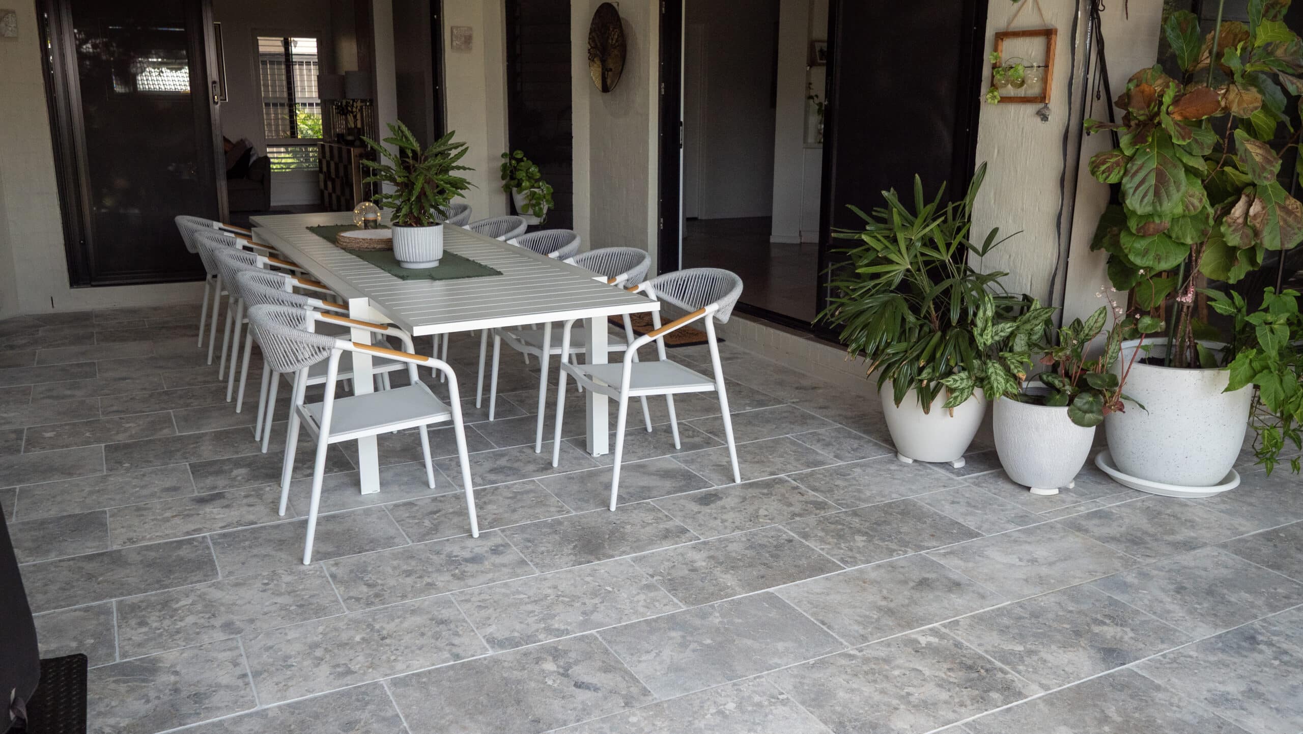 Silver Marble Paver Sandblasted and Tumble 600x400x30mm - Image 7