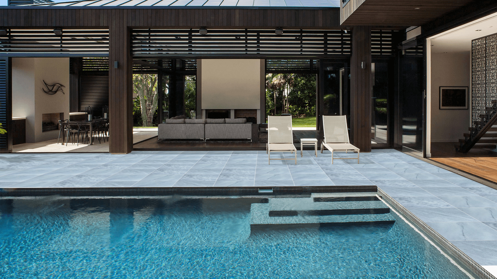 Storm Grey Marble Paver Sandblast and Tumble 400x400x20mm - Image 4