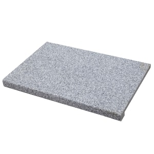 Granite Flamed Rebated Coping 600x400x40/20mm Silver
