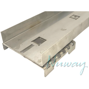 Skimmer linear lid kit - stainless steel 10x110x1210mm