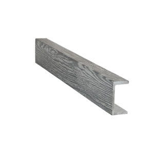 Tuffpoly Composite 'C' Post 1200x109x53mm Charcoal