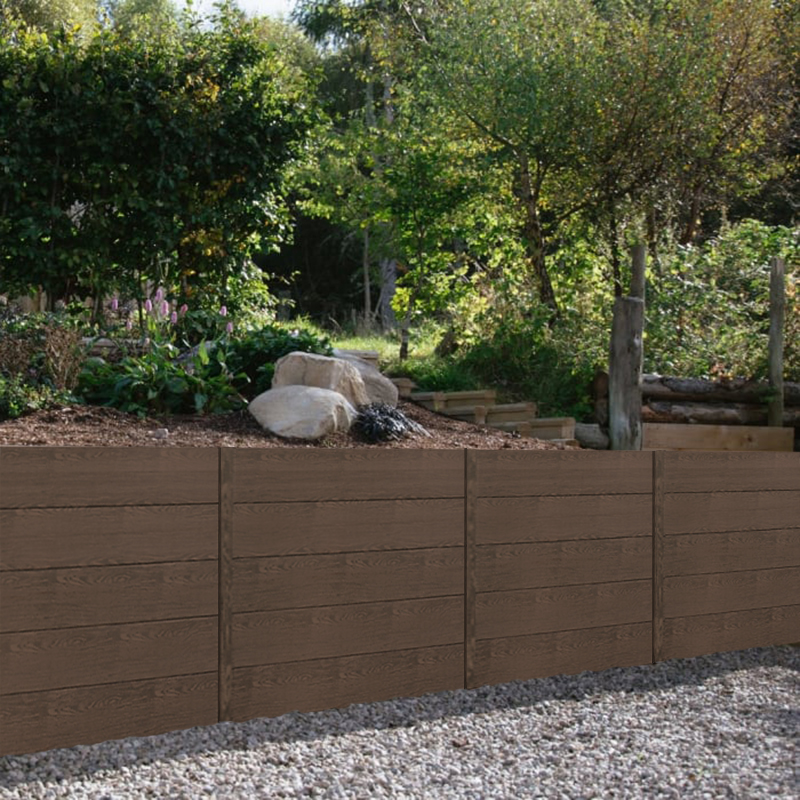 Tuffpoly Composite Sleeper 2385x200x85mm Mocha - Image 2