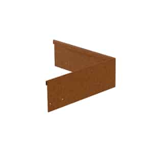 Shapescaper Garden Edge Redcor External Corner 100mm x 300mm x 300mm