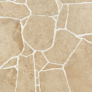 Crazypave Travertine Ivory 20mm