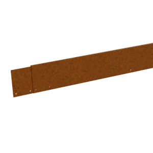 Shapescaper Garden Edging  Redcor 100mm x 2400mm x 1.6mm