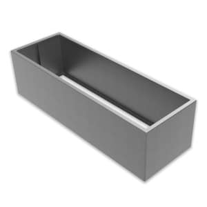 Shapescaper Rectangle Galvabond 500(H)x1800x600mm