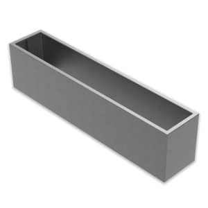 Shapescaper Rectangle Galvabond 500(H)x2000x400mm