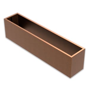 Shapescaper Rectangle Redcor 500(H)x2000x400mm