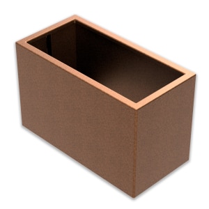 Shapescaper Rectangle Redcor 500(H)x800x400mm