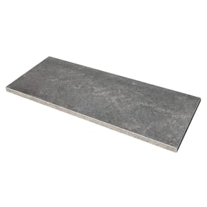 Basalt Slab - Flame top & sides - 1000mm x 400mm x 30mm