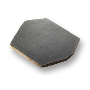Basalt Boulder Flamed Black 600-700mm x 30mm